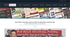 Desktop Screenshot of flyersvancouver.com
